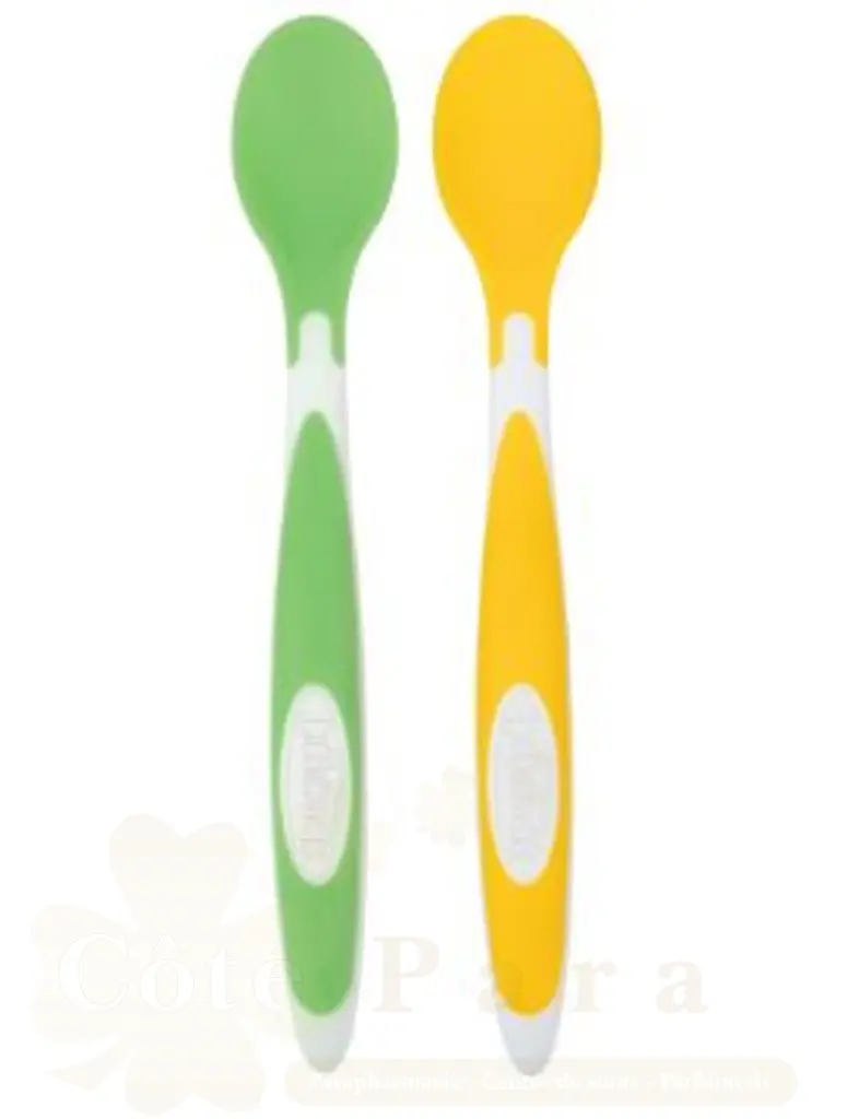 DR BROWNS SOFT TIP SPOON YELLOW.GREEN TF011