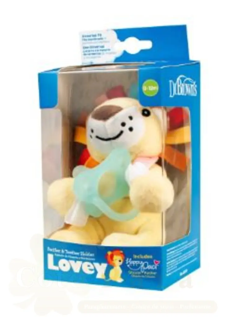 DR BROWNS SUCETTE DOUDOU LION AC121
