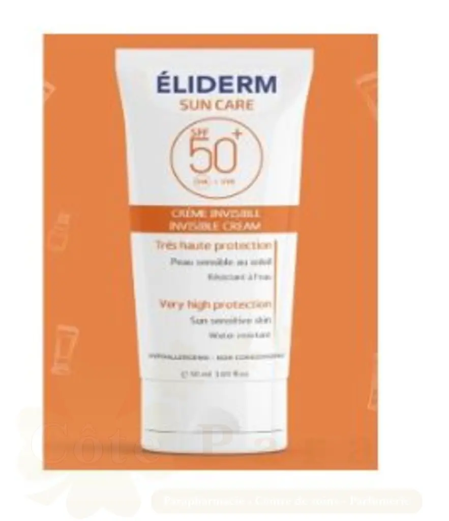 ELIDERM LAIT SOLAIRE SPF50+ 200ML NEW