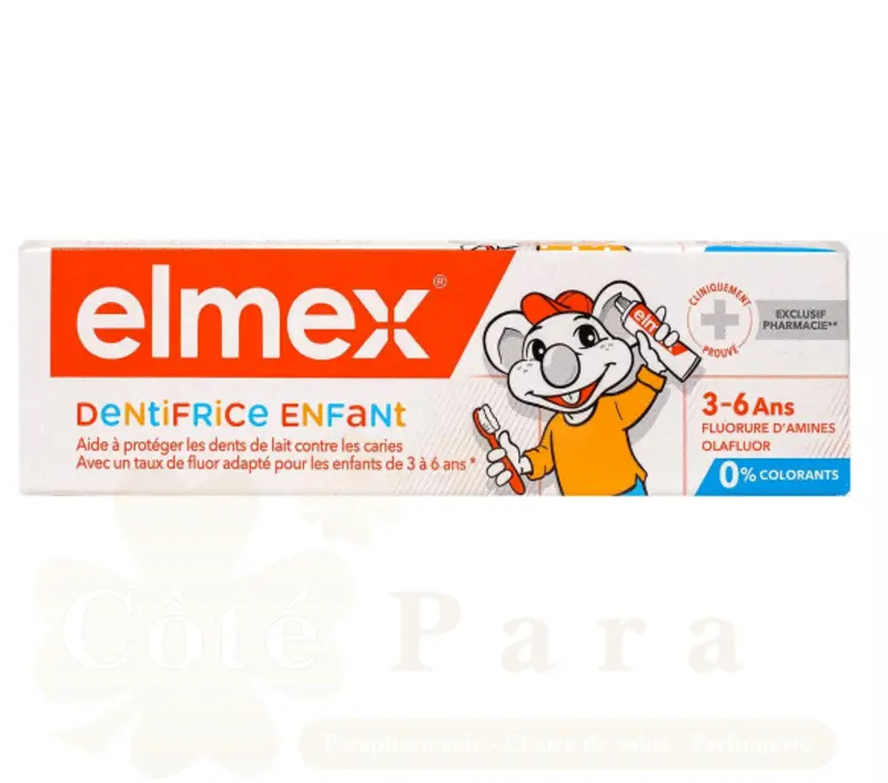 ELMEX DENTIFRICE ENFANT 3-6 ANS 50ML