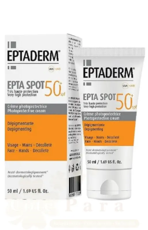 EPTADERM EPTA SPOT CREME PHOTOPROTECTRICE SPF 50+ 50ML