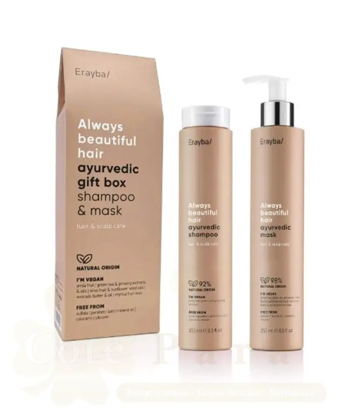 ERAYBA ABH PACK AYURVEDIC SHP + MASQUE
