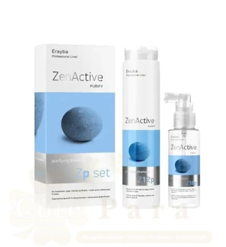 ERAYBA ZEN ACTIVE PURIFY TREATMENT DANDRUFF ZP SET 250ML+100ML