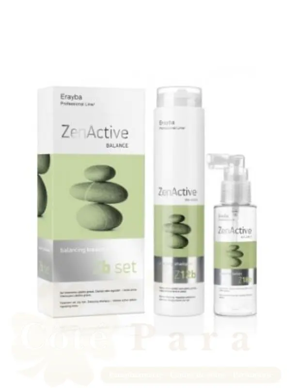 ERAYBA ZENACTIVE BALANCE TREATMENT OILY HAIR ZB SET 250ML+100ML