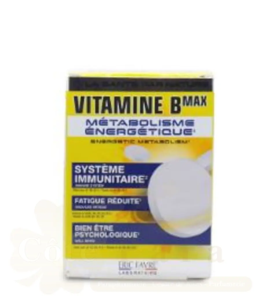 ERIC FAVRE VITAMINE B MAX 60 COMPRIMES