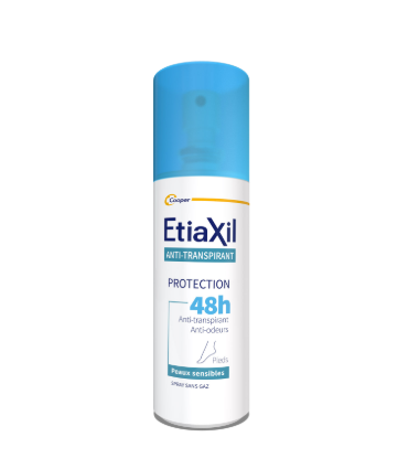 ETIAXIL ANTI TRANSPIRANT ANTI ODEURS PIEDS PROTECTION 48H 100ML