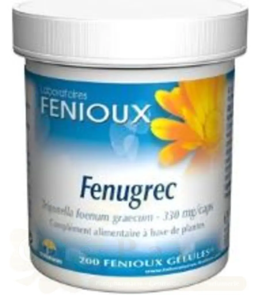 FENIOUX FENUGREC 330MG/CAP 200 GELULES