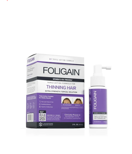 FOLIGAIN FEMME TRIPLE ACTION LOTION TRIOXIDIL 10% 59ML