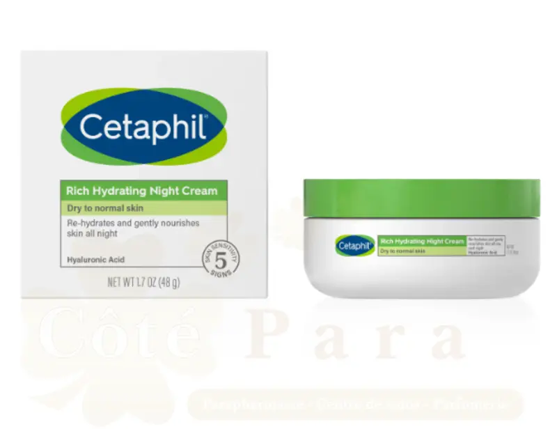 GALDERMA CETAPHIL RICH CREAM NIGHT HYALURONIC ACID 48G