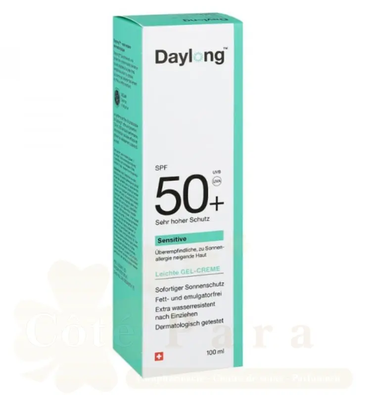 GALDERMA DAYLONG SENSITIVE CREME GEL LEGER SPF50+ 100ML