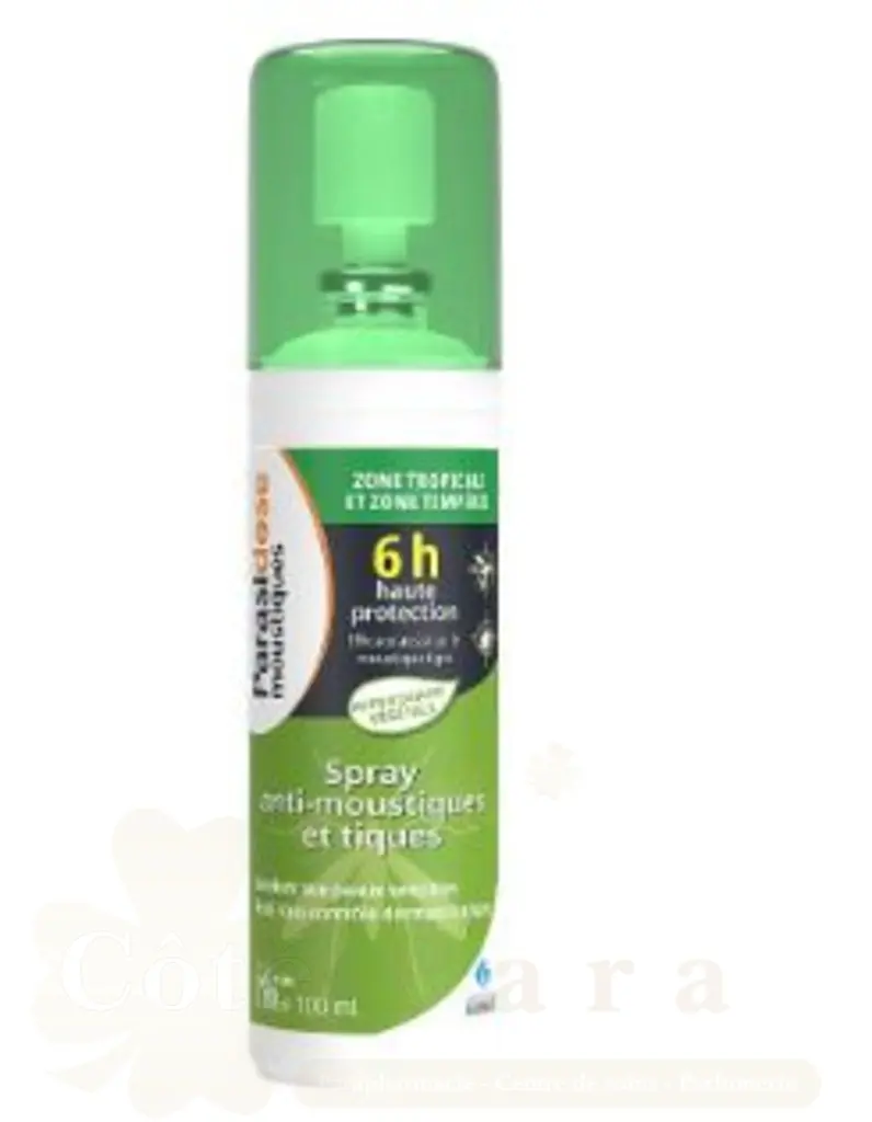 GILBERT PARASIDOSE MOUSTIQUES SPRAY REPULSIF 100ML