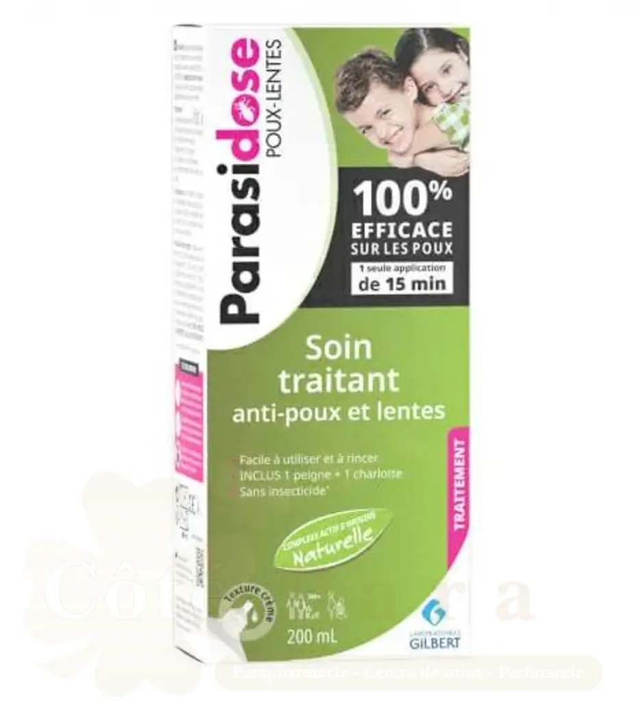 GILBERT PARASIDOSE SOIN TRAITANT ANTI POUX 200ML