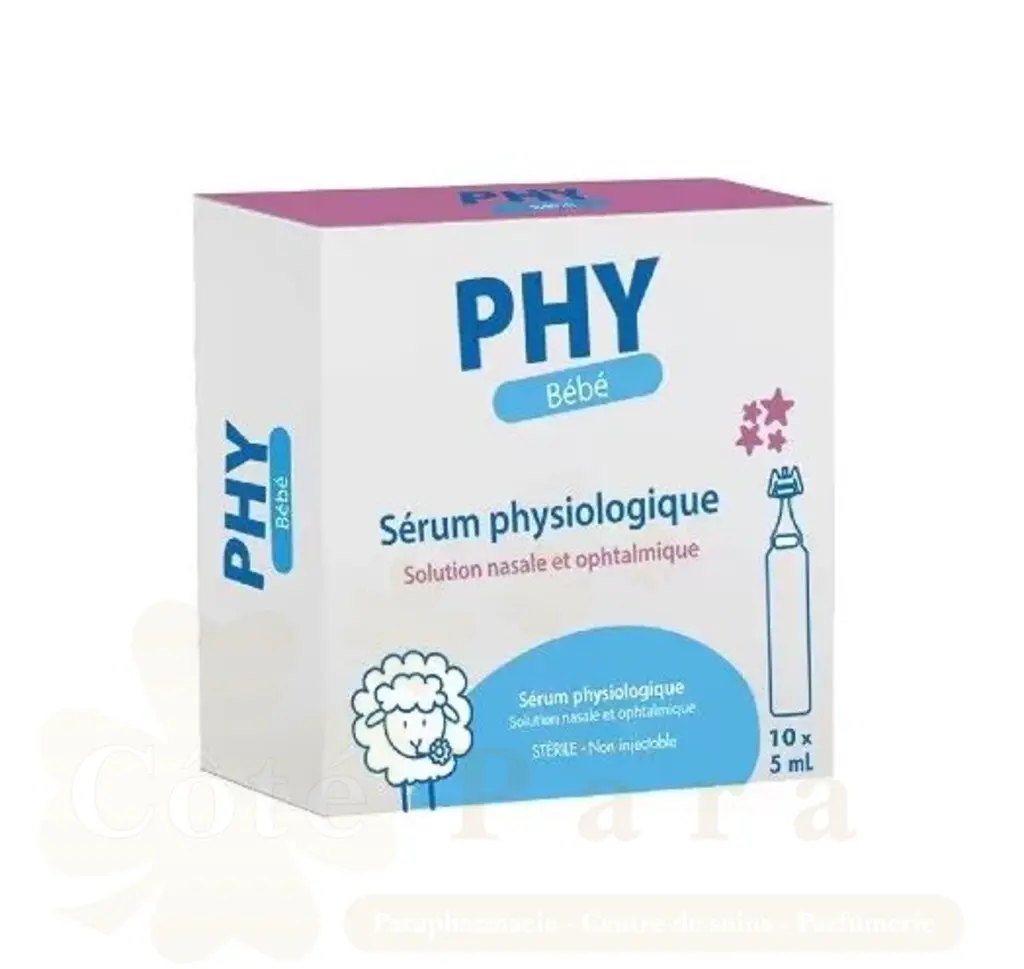 GILBERT PHY SERUM PHYSIOLOGIQUE 10*5ML