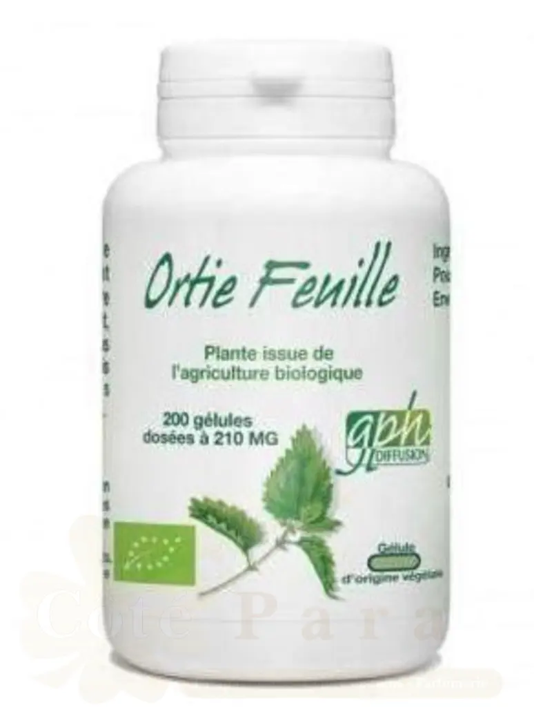 GPH DIFFUSION ORTIE FEUILLE 200 GELULES