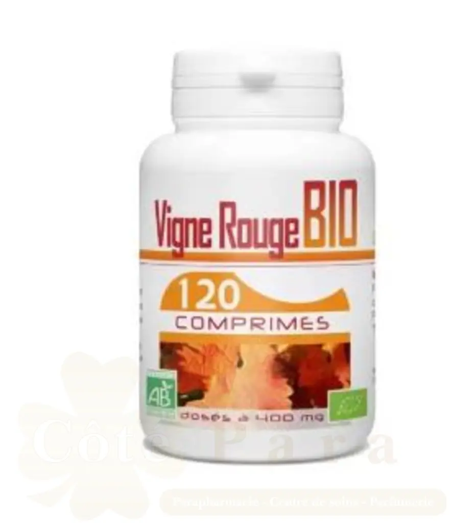 GPH DIFFUSION VIGNE ROUGE BIO 120COMPRIMES