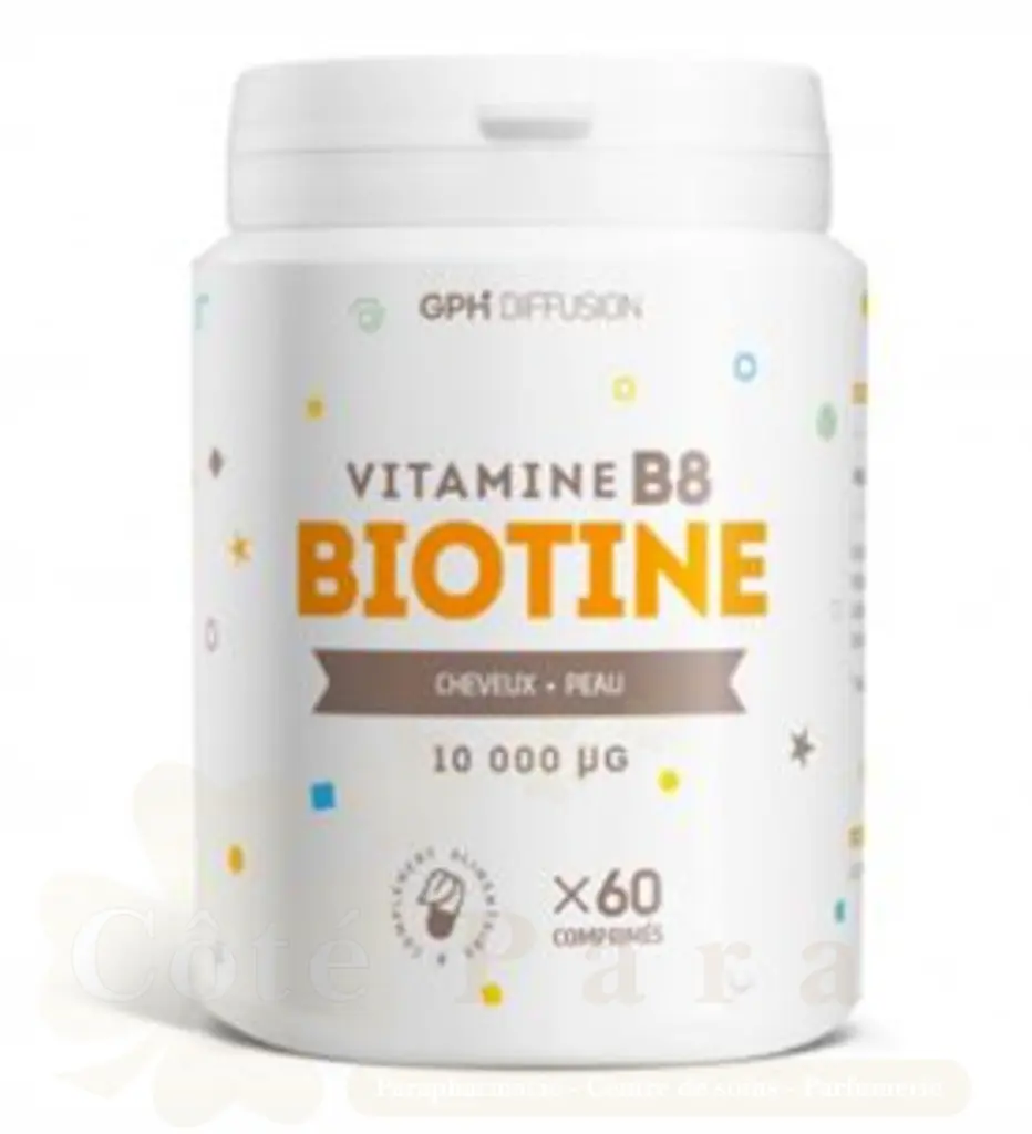 GPH DIFFUSION VITAMINE B8 BIOTINE 60CP
