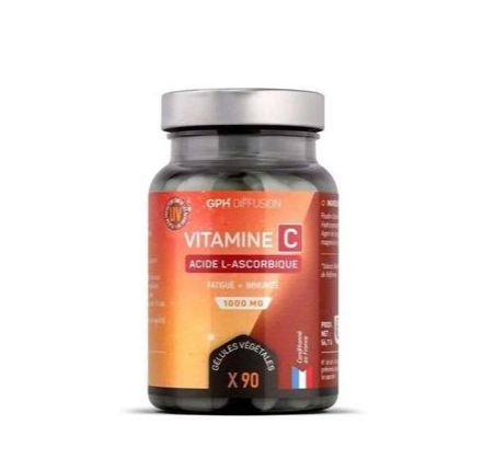 GPH DIFFUSION VITAMINE C ACIDE L ASCORBIQUE 90 GELULES