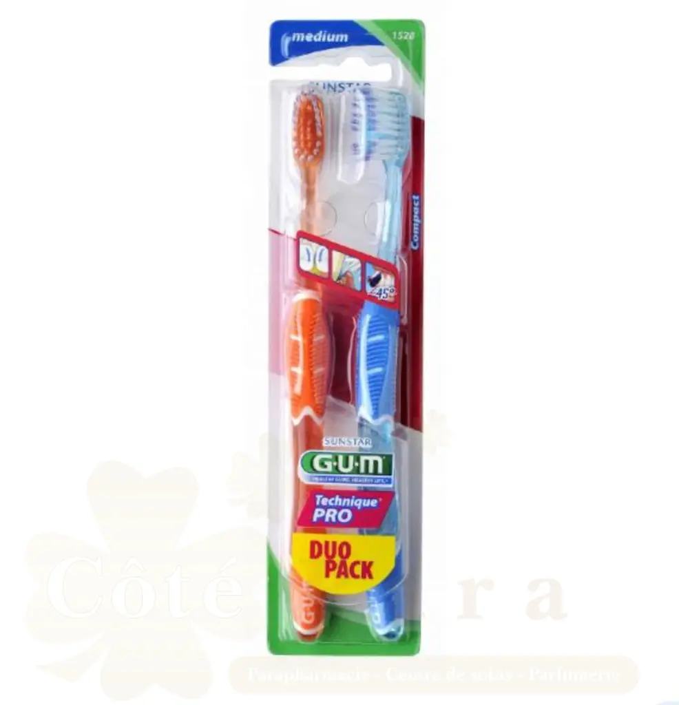 GUM BAD TECHNIQUE PRO MEDIUM PACK DUO 1528