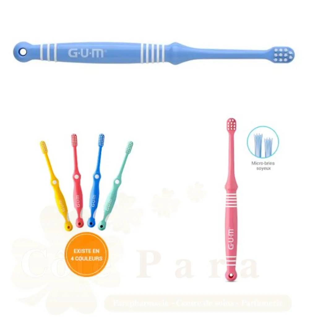 GUM BROSSE A DENTS BEBE 0-2 ANS REF 213