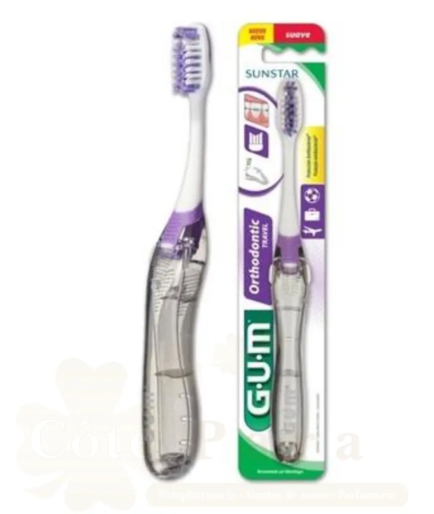 GUM BROSSE A DENTS ORTHO TRAVEL REF 125