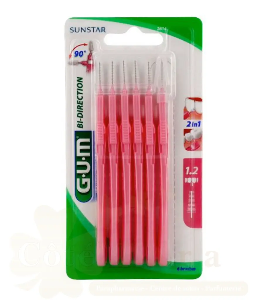 GUM PROXABRUSH 1.2MM FINE REF 2614