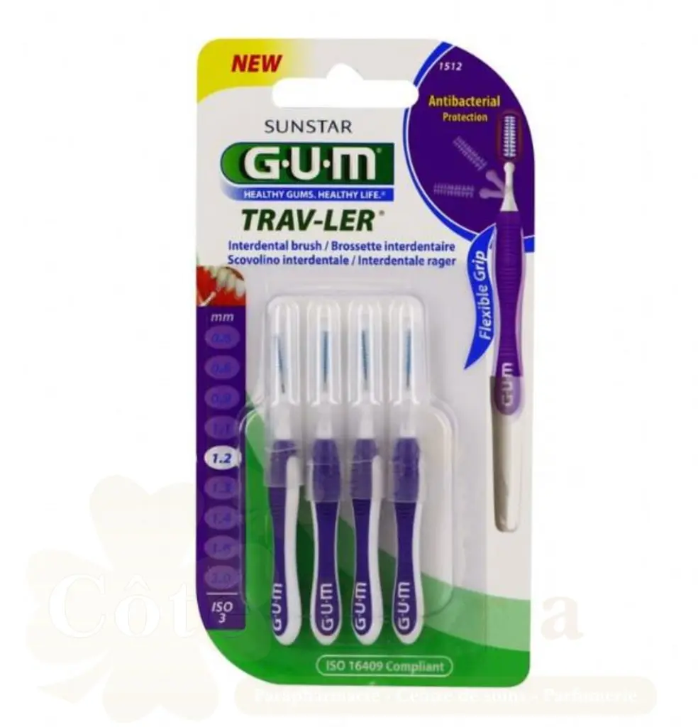 GUM TRAV LER 1.2MM REF 1512
