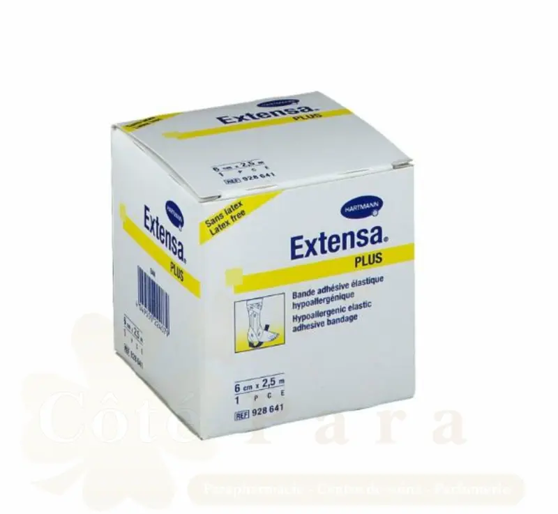 HARTMANN EXTENSA PLUS BANDE ADHESIVE ELASTIQUE 10CM*2.5M REF928643