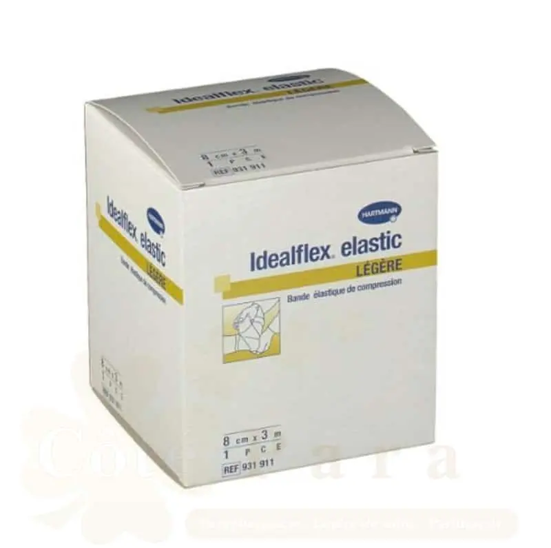 HARTMANN IDEALFLEX ELASTIC BANDE DE COMPRESSION LEGERE 8CMX3M REF931911