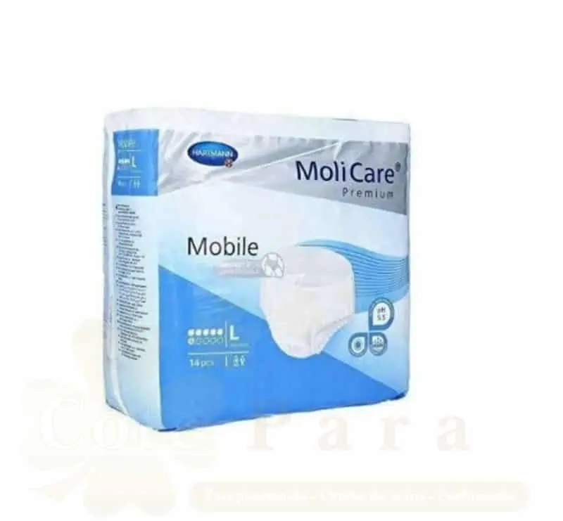 HARTMANN MOLICARE MOBILE SLIP ABSORBANT LARGE/JOUR X 14U REF 915833 xyza