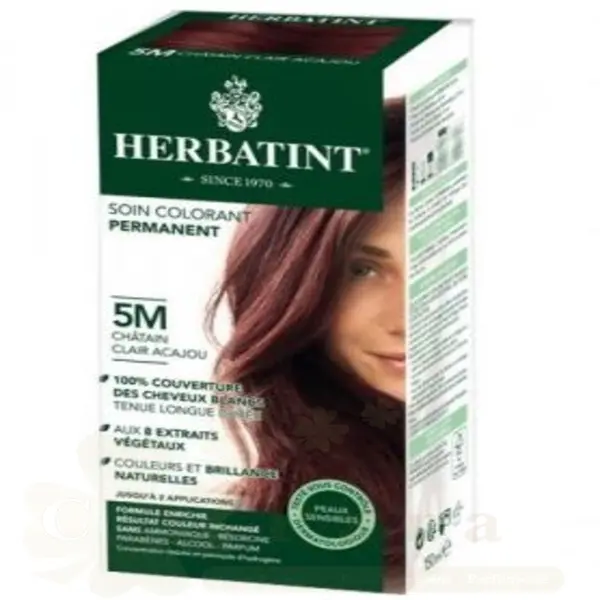HERBATINT 5M CHATAIN CLAIR ACAJOU 150ML