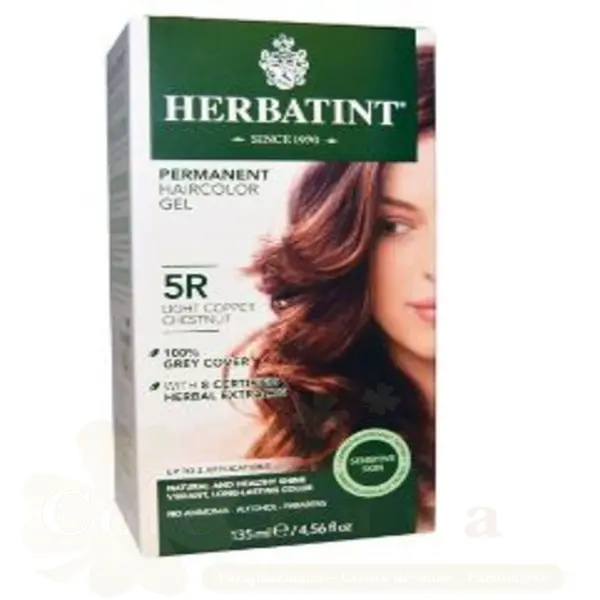 HERBATINT 5R CHATAIN CLAIR CUIVRE 150ML xxxy