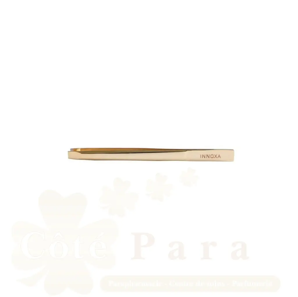 INNOXA PINCE A EPILER DROIT DOREE 8 CM VM-T01G