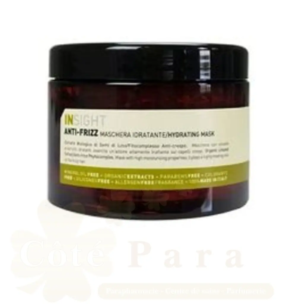 INSIGHT ANTI FRIZZ HYDRATING MASK 500ML