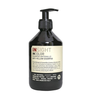 INSIGHT INCOLORED ANTI YELLOW SHAMPOO 400ML