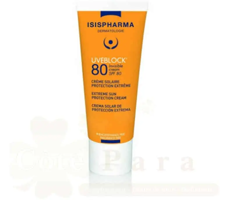 ISIS PHARMA UVEBLOCK CREME 80+ INVISIBLE