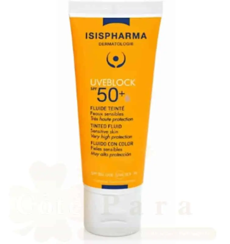 ISIS PHARMA UVEBLOCK FLUIDE 50+ TEINTE 40ML