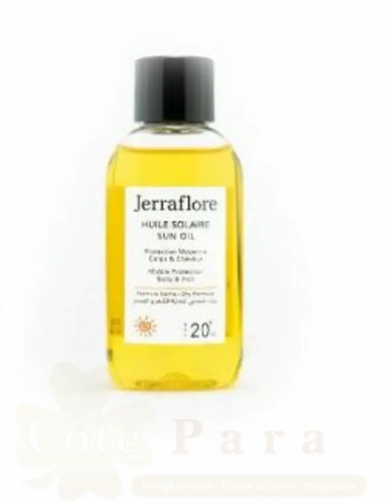 JERRAFLORE JERRASUN HUILE SOLAIRE SPF20+ 100ML