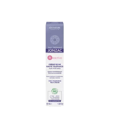 JONZAC CREME RICHE HAUTE TOLERANCE 40ML