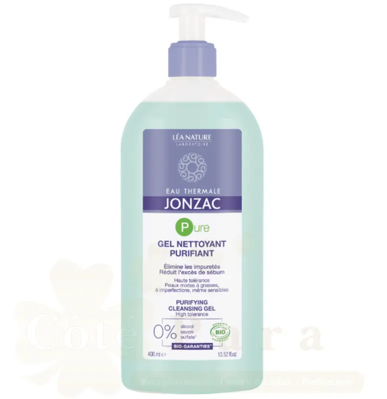 JONZAC GEL NETTOYANT PURIFIANT 500ML NEW