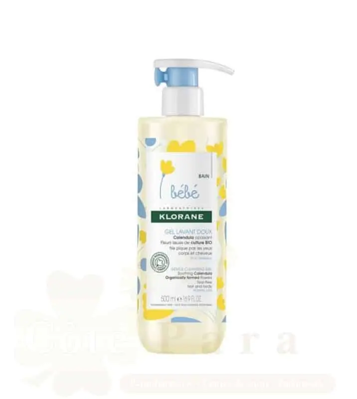 KLORANE BEBE GEL LAVANT DOUX AU CALENDULA 500ML