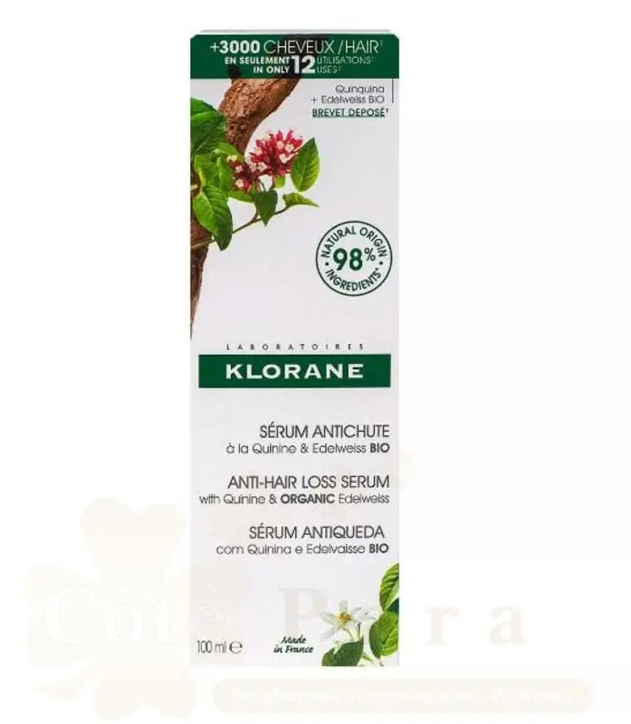 KLORANE SERUM ANTI CHUTE A LA QUININE 100ML
