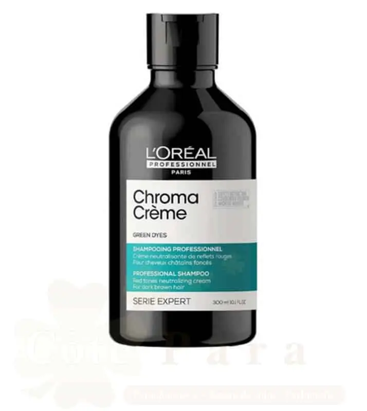 L’OREAL PROFESSIONNEL SERIE EXPERT CHROMA SHAMPOING GREEN DYES ANTI-REFLETS ROUGES 300ML