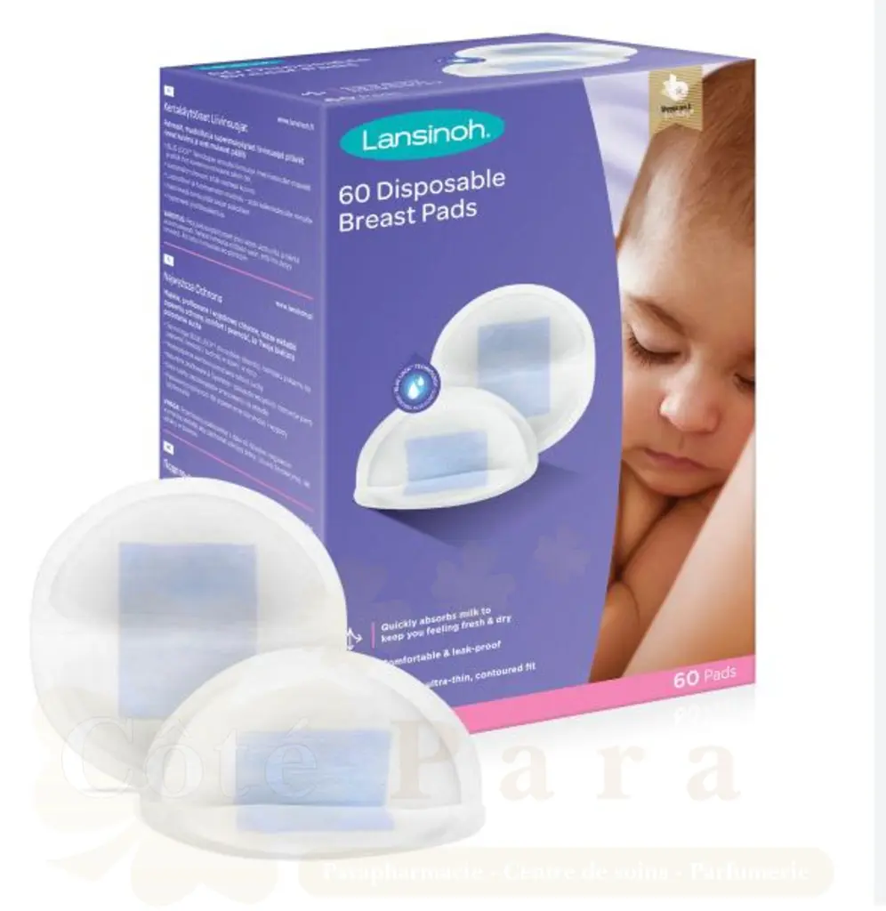 LANSINOH COUSSINETS D’ALLAITEMENT JETABLES 60 U