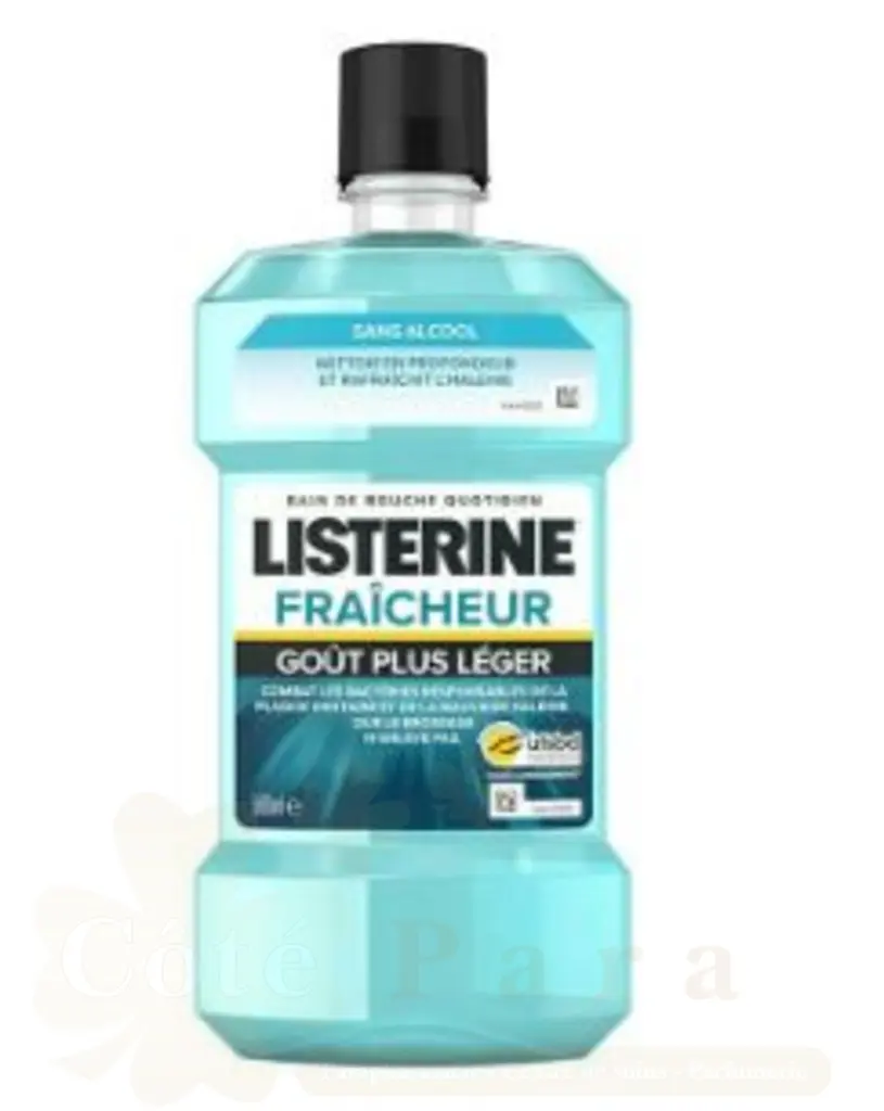 LISTERINE BAIN DE BOUCHE FRAICHEUR GOUT PLUS LEGER 500ML