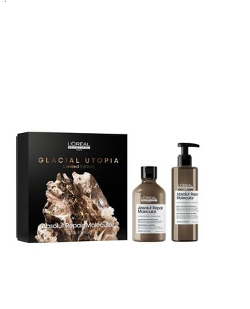 LP SE COFFRET ABSOLUT REPAIR MOLECULAR GLACIAL UTOPIA SHAMP 300ML+ SERUM 250ML