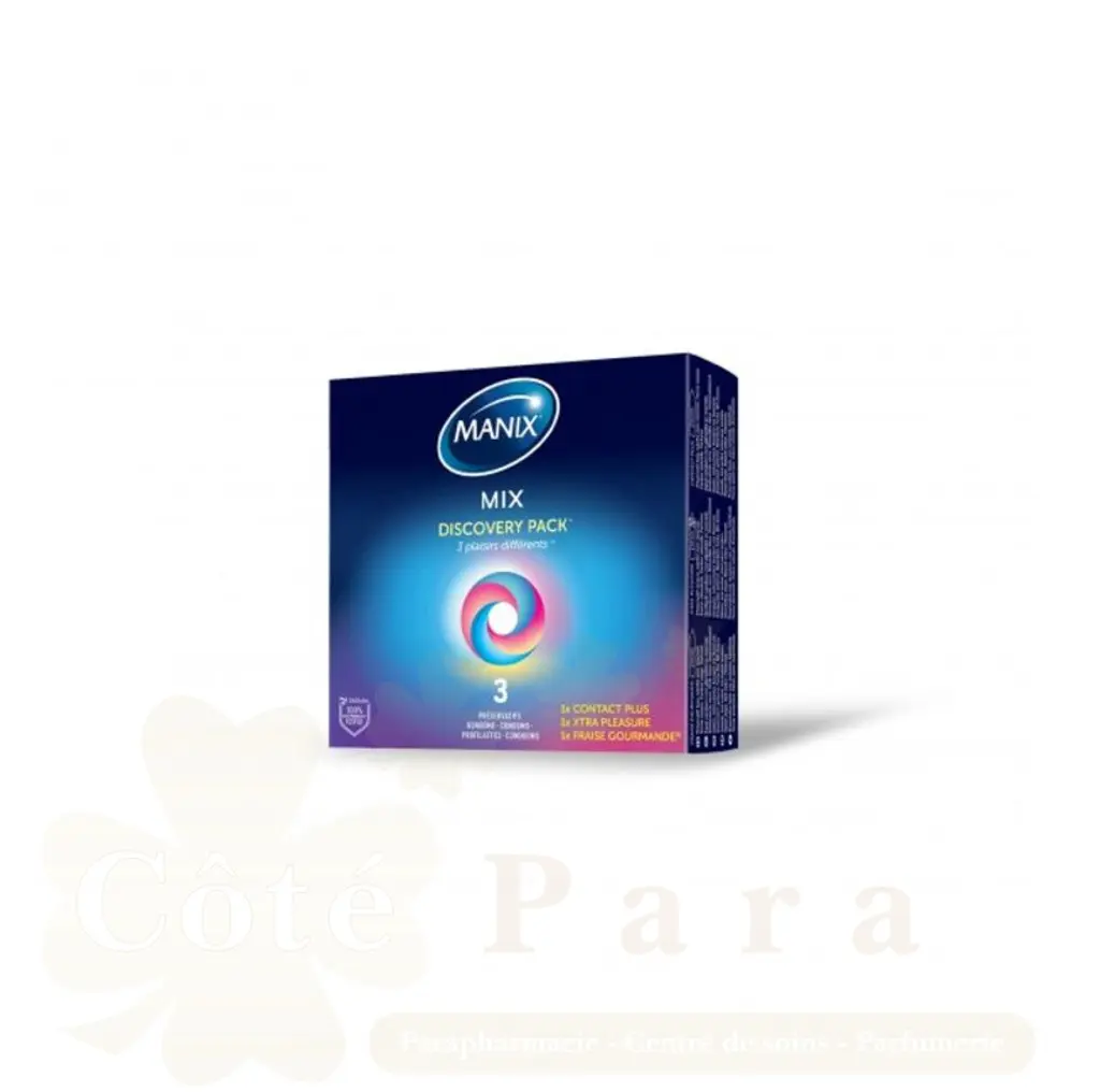 MANIX MIX DISCOVERY PACK BOITE DE 3