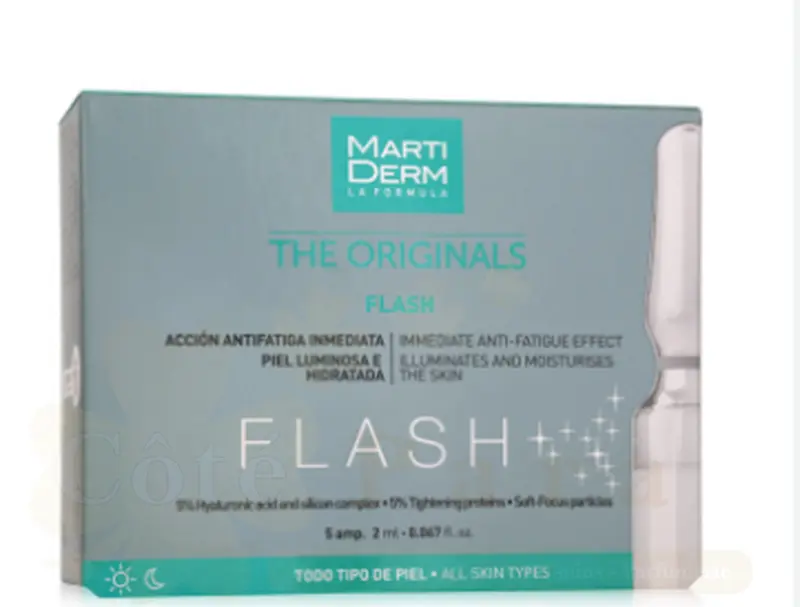 MARTIDERM THE ORIGINALS FLASH 5 AMPOULES X 2ML