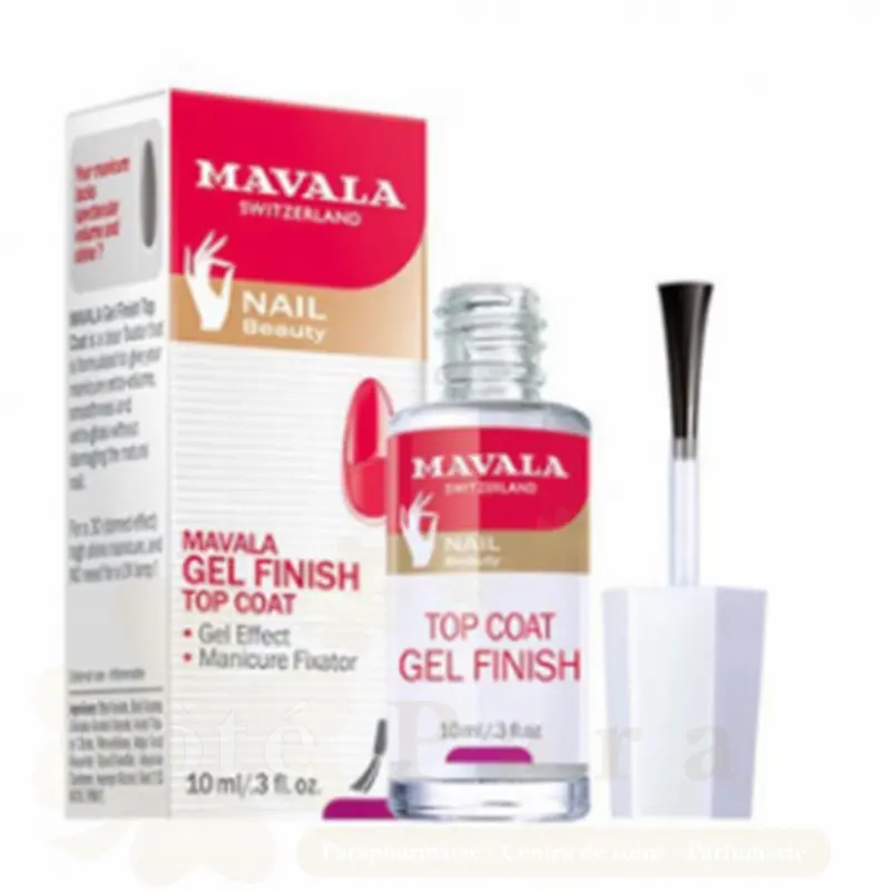 MAVALA FIXATEUR TOP COAT GEL FINISH 10ML REF996.01