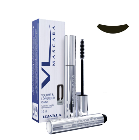 MAVALA MASCARA VOLUME & LONGUEUR CREME NOIR 10ML 940.21