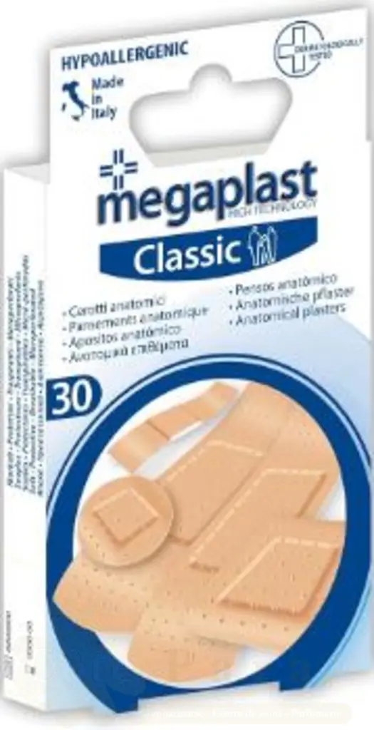 MEGAPLAST CLASSIC PANSEMENTS ANATOMIQUE BOITE DE 30